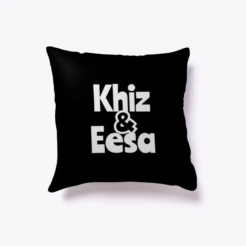 Khiz and; Eesa Black Line Logo